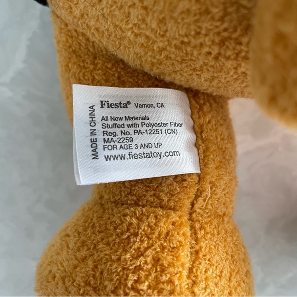 Fiesta Cat The Pilot Plush Stuffed Animal Fiesta Vintage - Picture 6 of 8